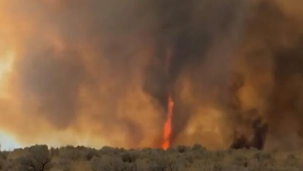Firefighters encounter ‘firenado’ in Idaho wildfire
