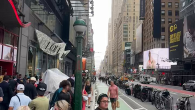 Knife-Wielding Woman Shot: Video: Knife-Wielding Woman Shot by NYPD Officers in Times Square