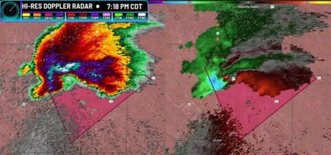 Powerful Supercell in South Dakota Produces Apple-Sized Hail Near Newell