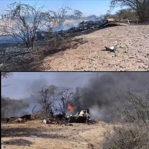 Video: Crash site footage emerges after tourist plane disaster kills 13 in Peru