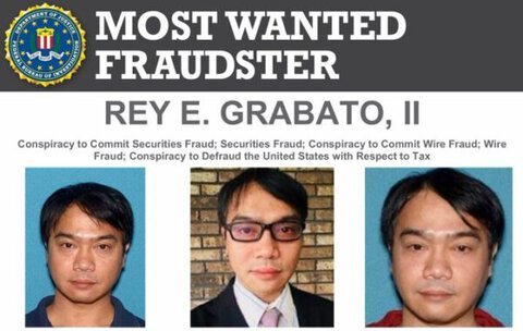 Rey E. Grabato II Added to FBI Most Wanted Fraudsters List Over Alleged $650 Million Scheme