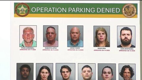 Multiple Arrests in Miami-Dade Fake Disabled Parking Permit Scheme