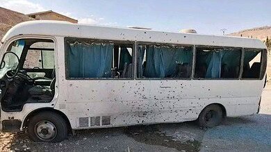 إصابات بانفجار عبوة ناسفة استهدفت حافلة لقوى الأمن الداخلي في ريف دمشق