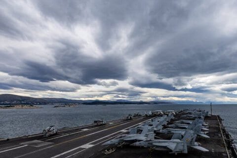 US Reportedly Sending New Aircraft Carrier to Middle East as Iran War Tensions Escalate