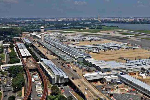 Reagan National Airport, Washington, D.C. Ground Delays Issued as Thunderstorms Disrupt Flights