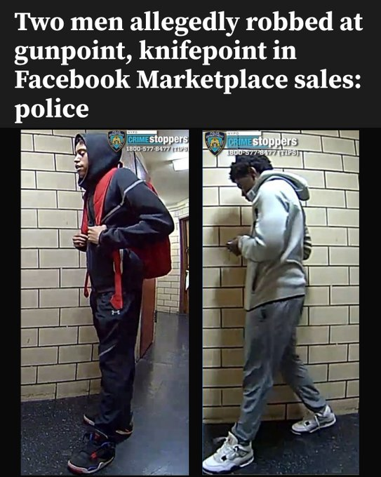 NYPD Searches for Suspects in Armed Facebook Marketplace PS5 Robberies