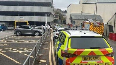 Man found dead in public car park in Truro as police make arrest