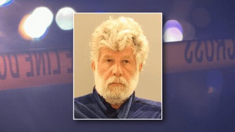 Man located, arrested after allegedly shooting 'camera affixed to sign' with shotgun