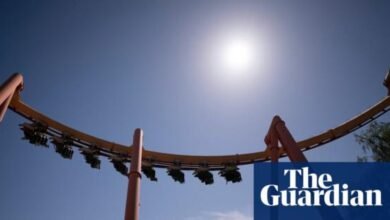 Rollercoaster at LA’s Six Flags shut