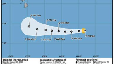 Tropical Storm Lowell