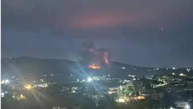 الطيران الحربي الاسرائيلي: الطيران الحربي الاسرائيلي اغار على دفعتين مستهدفا مرتفع علي الطاهر