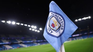 Manchester City flag