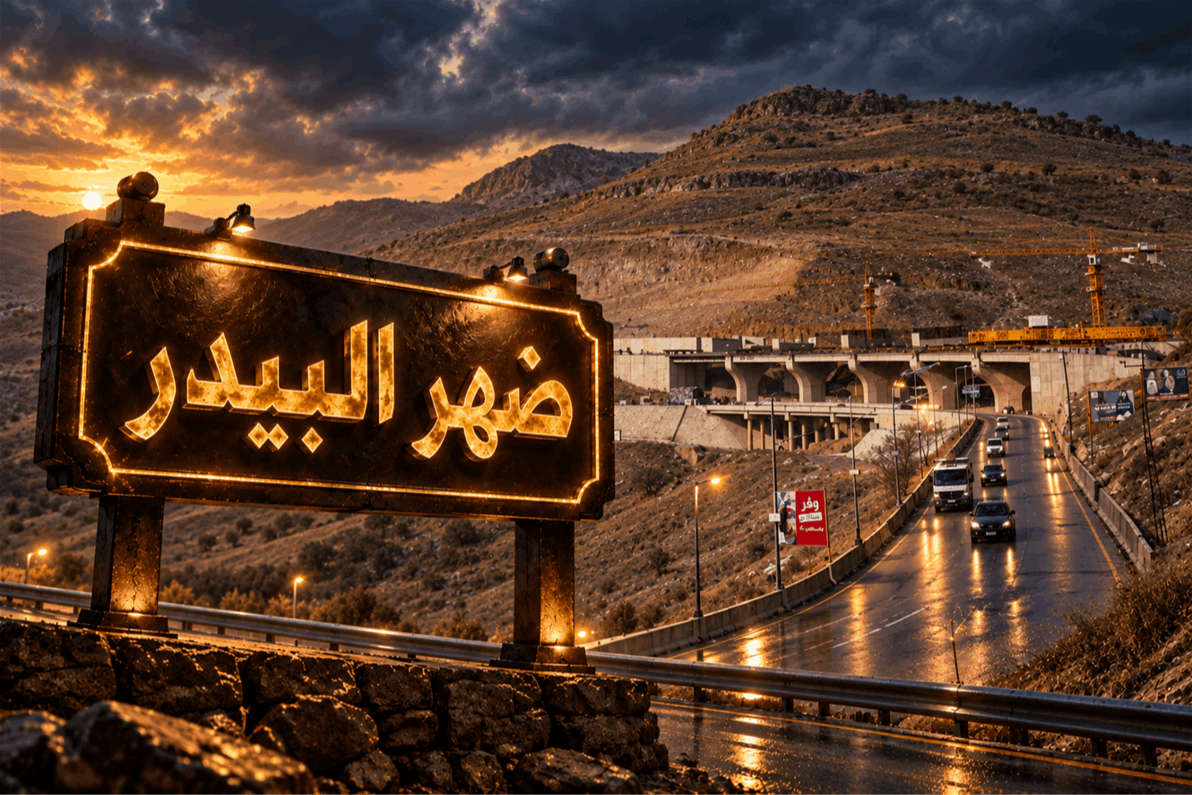سالكي طريق ضهر: إلى سالكي طريق ضهر البيدر… بيان هام من وزارة الأشغال
