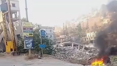 بالفيديو استهداف سيارة: بالفيديو: استهداف سيارة في النبطية الفوقا جنوب لبنان