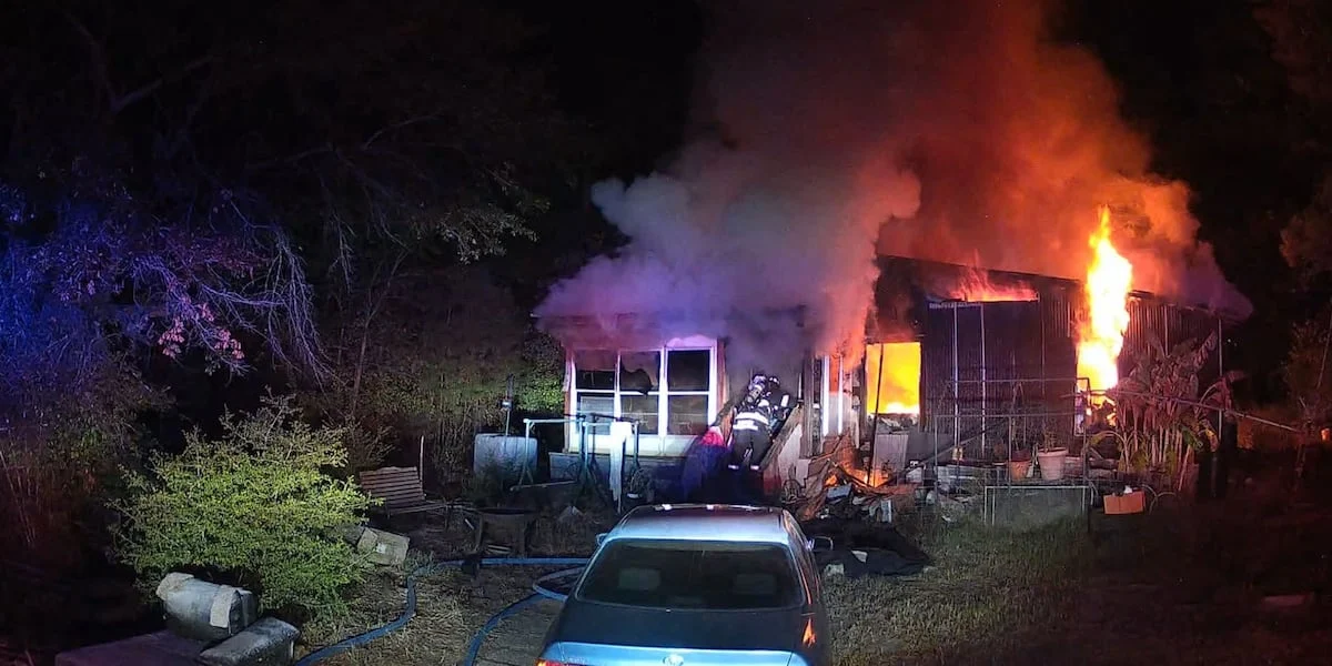 2 displaced house