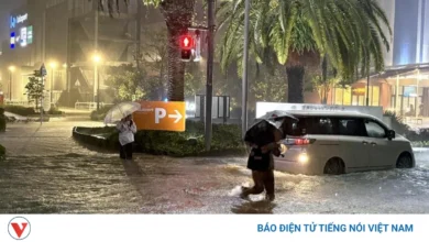 2 người thiệt mạng, 4 người mất tích tại Nhật Bản do bão Dujuan