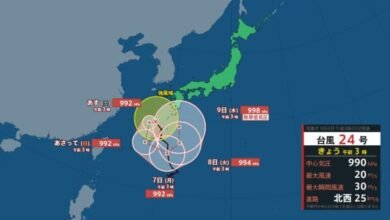 台風情報 台風24号 クロヴァン: 【台風情報】台風24号（クロヴァン）沖縄付近で停滞か 週明けにかけて太平洋側を中心に広い範囲大雨の予想【風雨シミュレーション】（tbc東北放送）