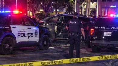 Pasadena Suspect Rams Police Cruisers, Injuring Officer Before Police Shooting 4 Shooting: Pasadena Suspect Rams Police Cruisers, Injuring Officer Before Police Shooting