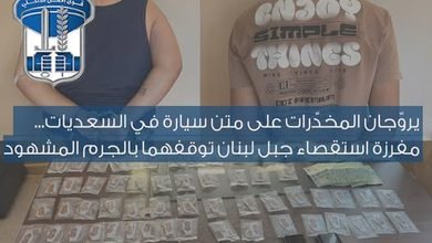 قوى الأمن توقف لبنانياً وفلسطينياً بتهمة ترويج المخدرات في السعديات 6 قوى الأمن توقف: قوى الأمن توقف لبنانياً وفلسطينياً بتهمة ترويج المخدرات في السعديات