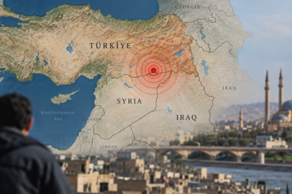 زلزال بقوة 5: زلزال بقوة 5.6 درجات يضرب جنوب شرقي تركيا ويُشعر به في سوريا والعراق