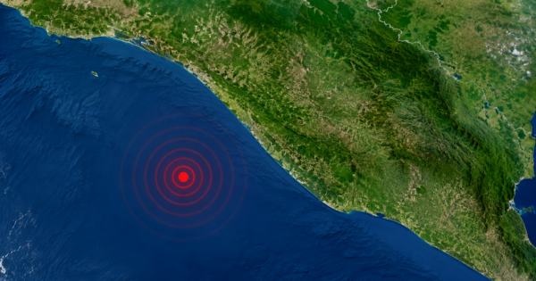 Magnitude 5.8 Earthquake Strikes Off Chiapas Coast, Mexico
