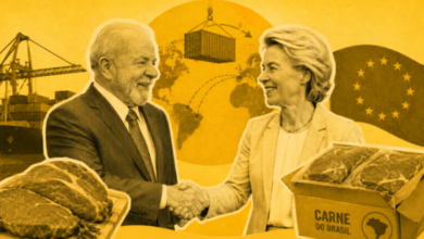 Brasil cobra solução: Brasil cobra solução e ameaça reciprocidade contra UE por carnes