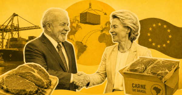 Brasil cobra solução e ameaça reciprocidade contra UE por carnes