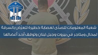 شعبة المعلومات توقف مطلوبًا بعد سلسلة سرقات.. ماذا اعترف؟ 6 شعبة المعلومات توقف: شعبة المعلومات توقف مطلوبًا بعد سلسلة سرقات… ماذا اعترف؟