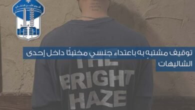 اختبأ داخل شاليه: اختبأ داخل شاليه بعد انتشار الفيديو… قوى الأمن توقف مشتبهًا فيه باعتداء جنسي
