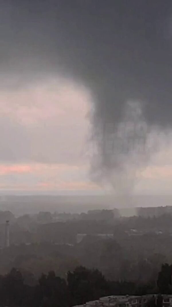 Video: Tornado Forms Near Vladimir, Russia