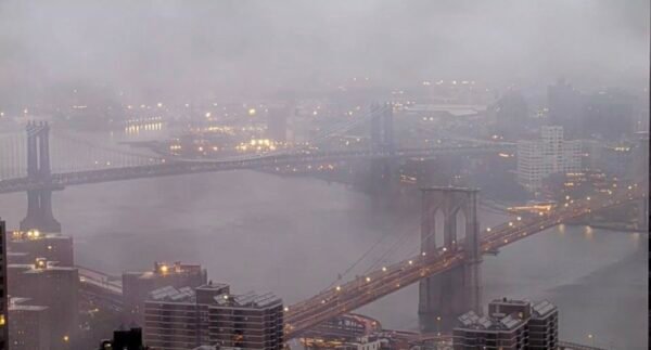 UPDATE: Heavy Rain Hits NYC as Flood Watch Remains in Effect Through Noon