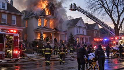 Five Ambulances Sent to Portage Park House Fire in Chicago