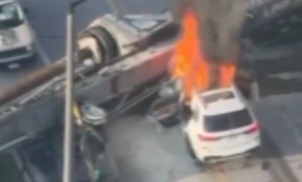 Video: Four Hospitalized After Crane Collapse in Miami’s Brickell Area