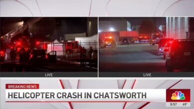 NBC Los Angeles: Video: NBC Los Angeles Announces Deaths of Colleagues After Chatsworth Helicopter Crash