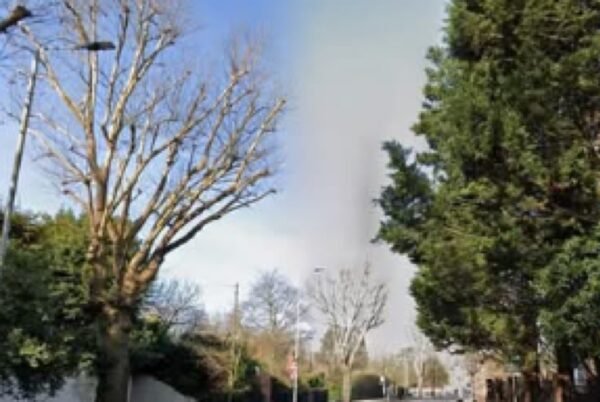 Massive House Fire in Croydon, London as 60 Firefighters Tackle Blaze