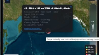 Earthquake: Magnitude 6.4 Earthquake Strikes Nikolski, Alaska Region