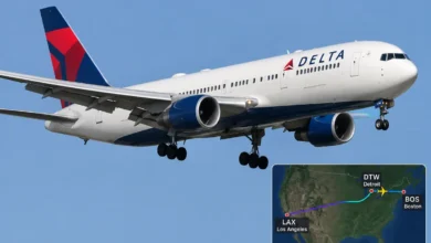 Delta Flight DL437 Diverts to Detroit After Captain Falls Ill in Cockpit 4 Delta Flight DL437: Delta Flight DL437 Diverts to Detroit After Captain Falls Ill in Cockpit