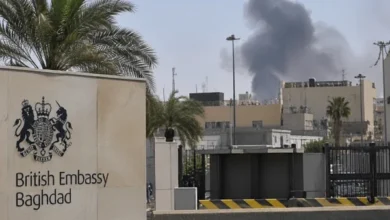 Explosions heard near British Embassy in Baghdad 3 Explosion: Explosions heard near British Embassy in Baghdad