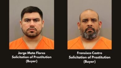 Houston Police Arrest Two Suspected Sex Buyers in Northeast Houston