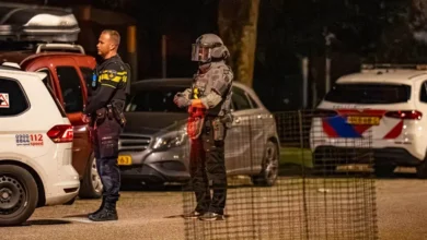 Agent lost schoten op auto die op hem inreed in Someren 5 Agent lost schoten op auto die op hem inreed in Someren