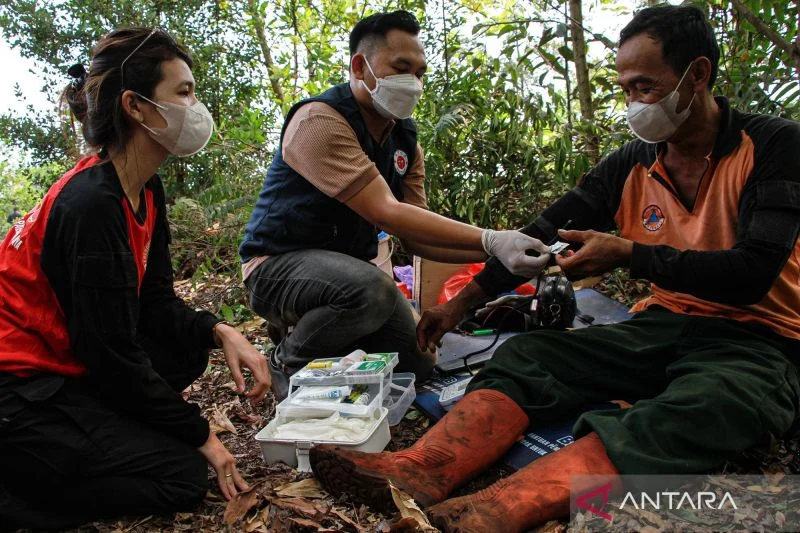 Aksi nyata Tim ERP di tengah asap karhutla Sebangau: Periksa