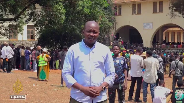 Al Jazeera English on X: A mass funeral is being held in Bukavu, DR Congo, for 29 people killed in a school fire and subsequent stampede. Most of the victims were students. Al Jazeera's Alain Uaykani reports from DR Congo 1 Al Jazeera English