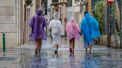 Alerta por lluvias torrenciales y la AEMET avisa de un “peligro extraordinario” por inundaciones y crecidas repentinas