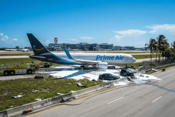 Amazon Prime Air Crash in Miami: Fünf Tote bei Frachtflugzeug-Unglück
