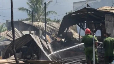 An Giang: Đang trên đường đưa dâu, nhận tin 4 căn nhà liền nhau bị cháy rụi
