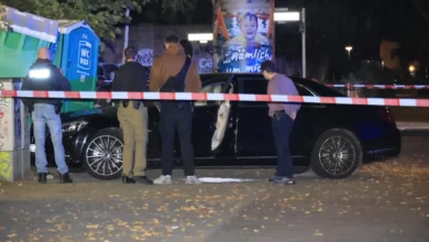 Angriff auf Mercedes in Berlin: Der Schuss ging durch die Frontscheibe