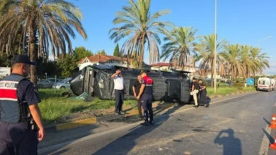 Antalya'da zincirleme kaza: 17 yaralı!