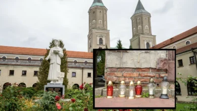 Atak nożem w opactwie w Jarosławiu. 31-latek czeka na przesłuchanie
