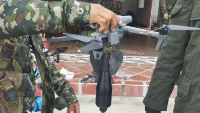 Ataque con drones deja tres soldados muertos en Colombia