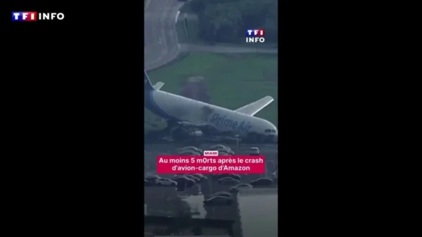 Au moins 5 m0rts après le crash d'avion-cargo d'Amazon à Miami